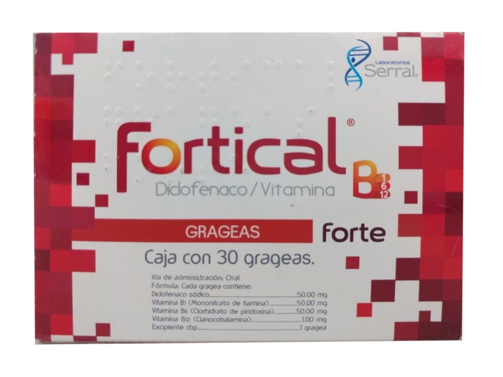 Fortical Diclofenaco Vitamina B Usos Y Beneficios En La Salud 7346