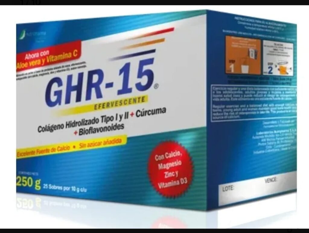 GHR 15: Todo lo que necesitas saber sobre su uso y dosificación