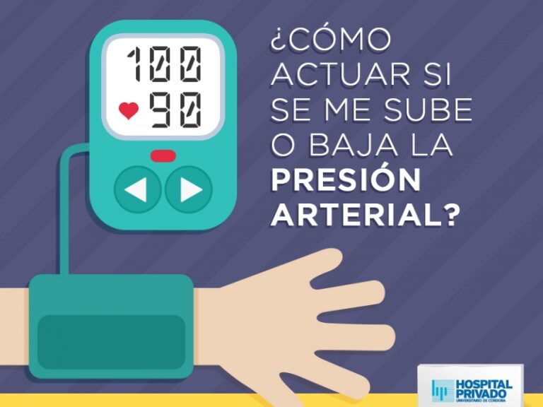 Síntomas de presión baja y cómo actuar ante ellos.